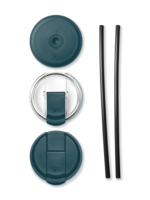 Classic Tumbler Lid 3 Pack - Straw Lid. Flip Lid. and Clear Flip Lid