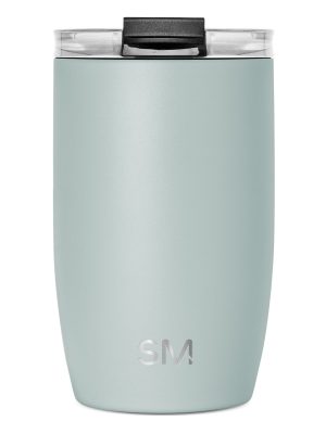 Voyager Tumbler with Clear Flip Lid & Straw