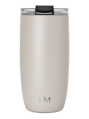 Voyager Tumbler with Clear Flip Lid & Straw