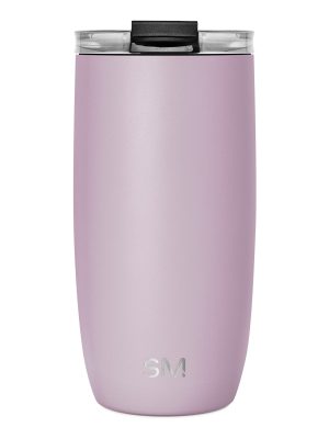 Voyager Tumbler with Clear Flip Lid & Straw