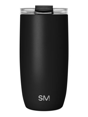 Voyager Tumbler with Clear Flip Lid & Straw