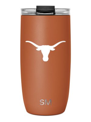 Collegiate Voyager Tumbler with Clear Flip Lid & Straw