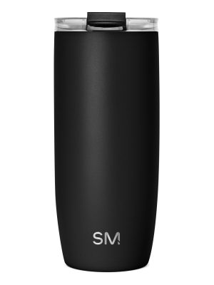 Voyager Tumbler with Clear Flip Lid & Straw