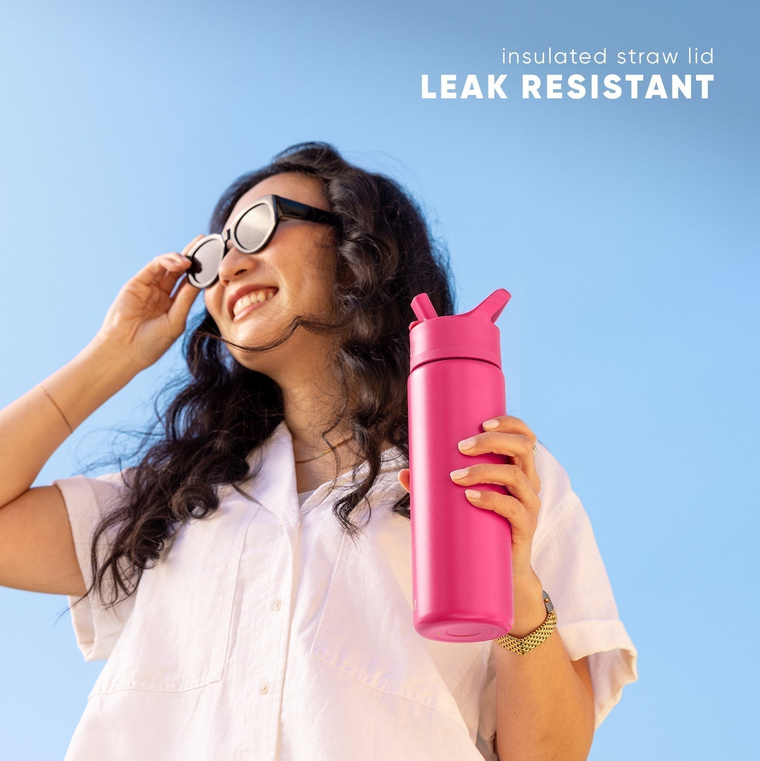 Summit Water Bottle with Straw Lid - Image 4