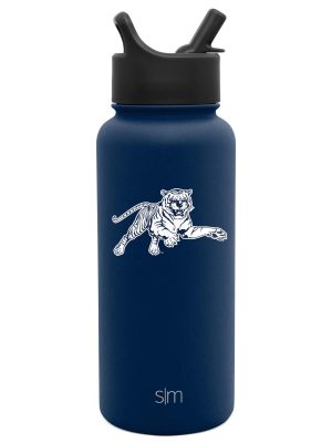 Collegiate Summit Water Bottle with Straw Lid