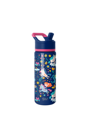 Summit Kids Water Bottle with Straw Lid