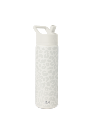 Summit Water Bottle with Straw Lid