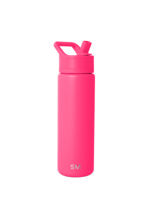 Summit Water Bottle with Straw Lid