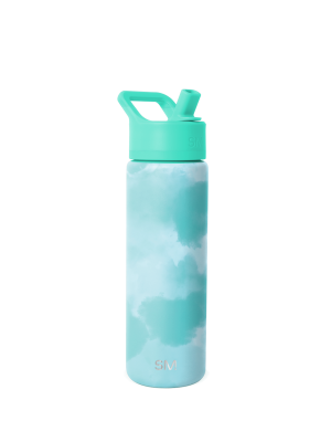 Summit Water Bottle with Straw Lid