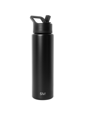 Summit Water Bottle with Straw Lid
