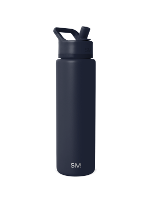 Summit Water Bottle with Straw Lid