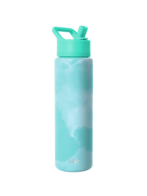 Summit Water Bottle with Straw Lid