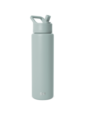 Summit Water Bottle with Straw Lid