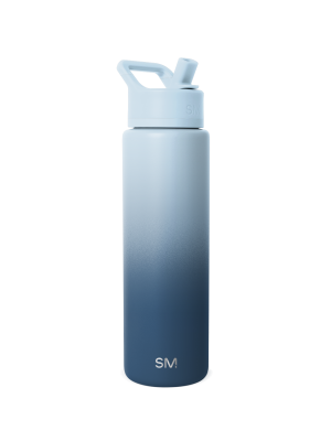 Summit Water Bottle with Straw Lid