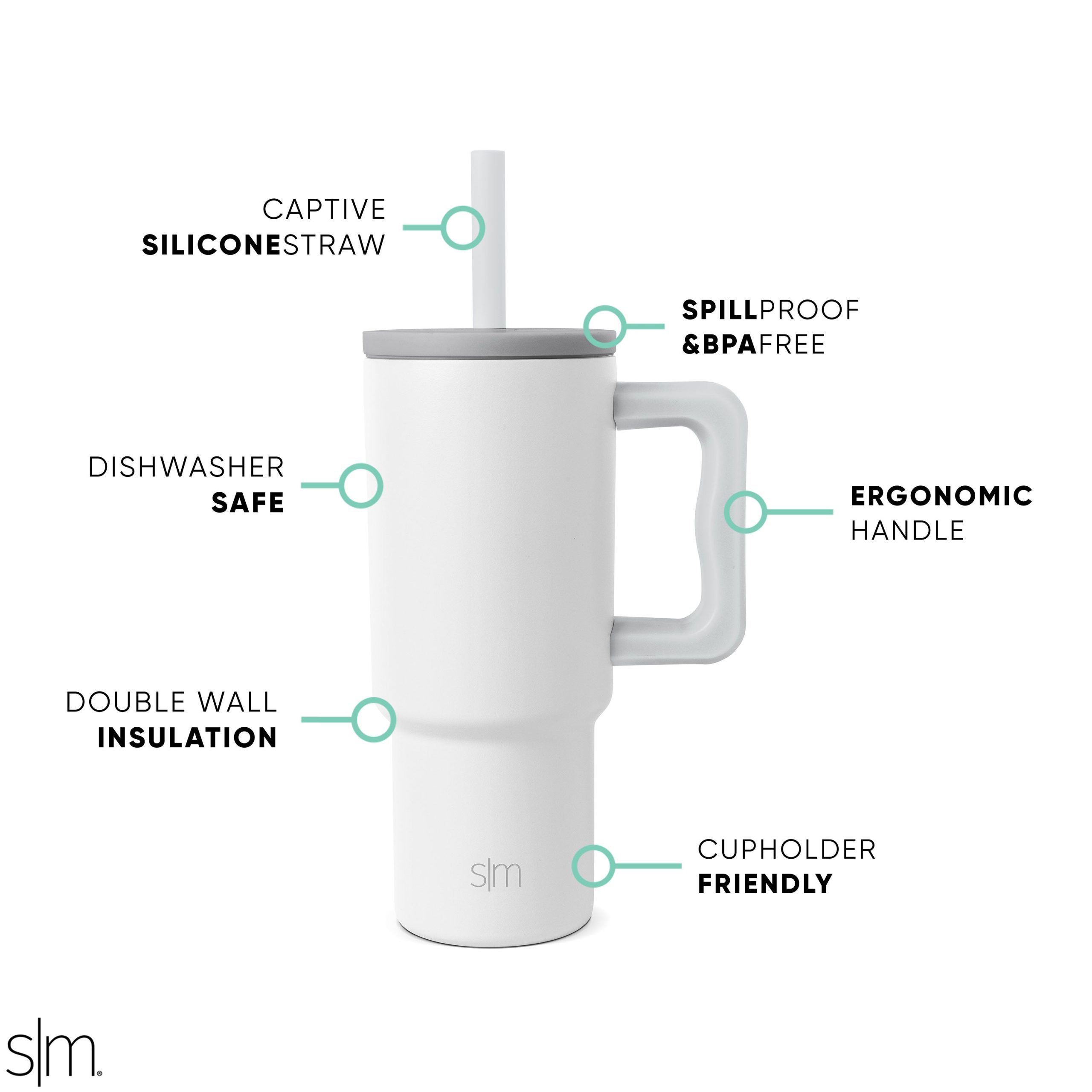 Trek Kids Tumbler with Silicone Straw Lid - Image 2